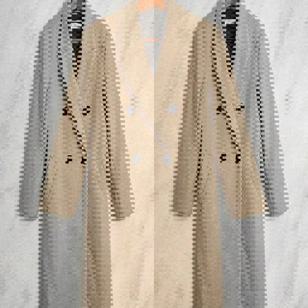 Шерстяное пальто Mango