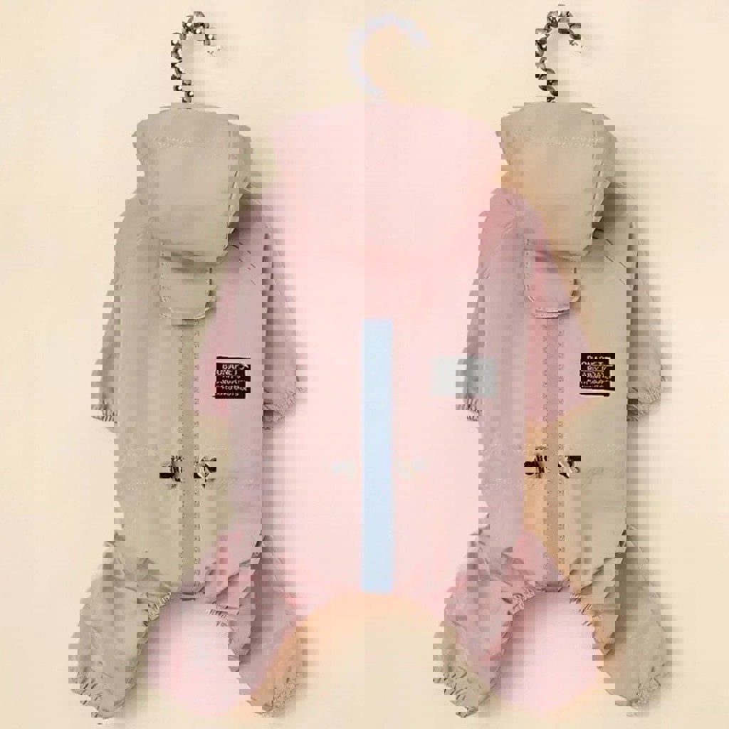 Светоотражающий дождевик для собаки