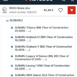 Передние тормозные диски Brembo - фото 2