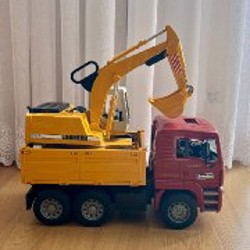 Самосвал и экскаватор Bruder - фото 6