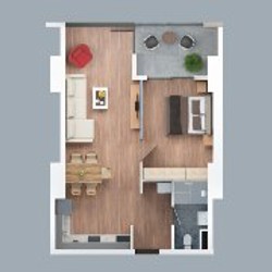 Квартира в жилом доме Well Home - фото 2