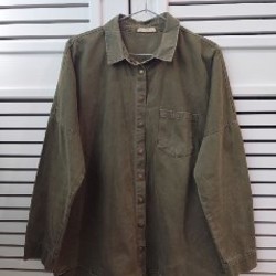 Рубашка женская хаки - фото 4