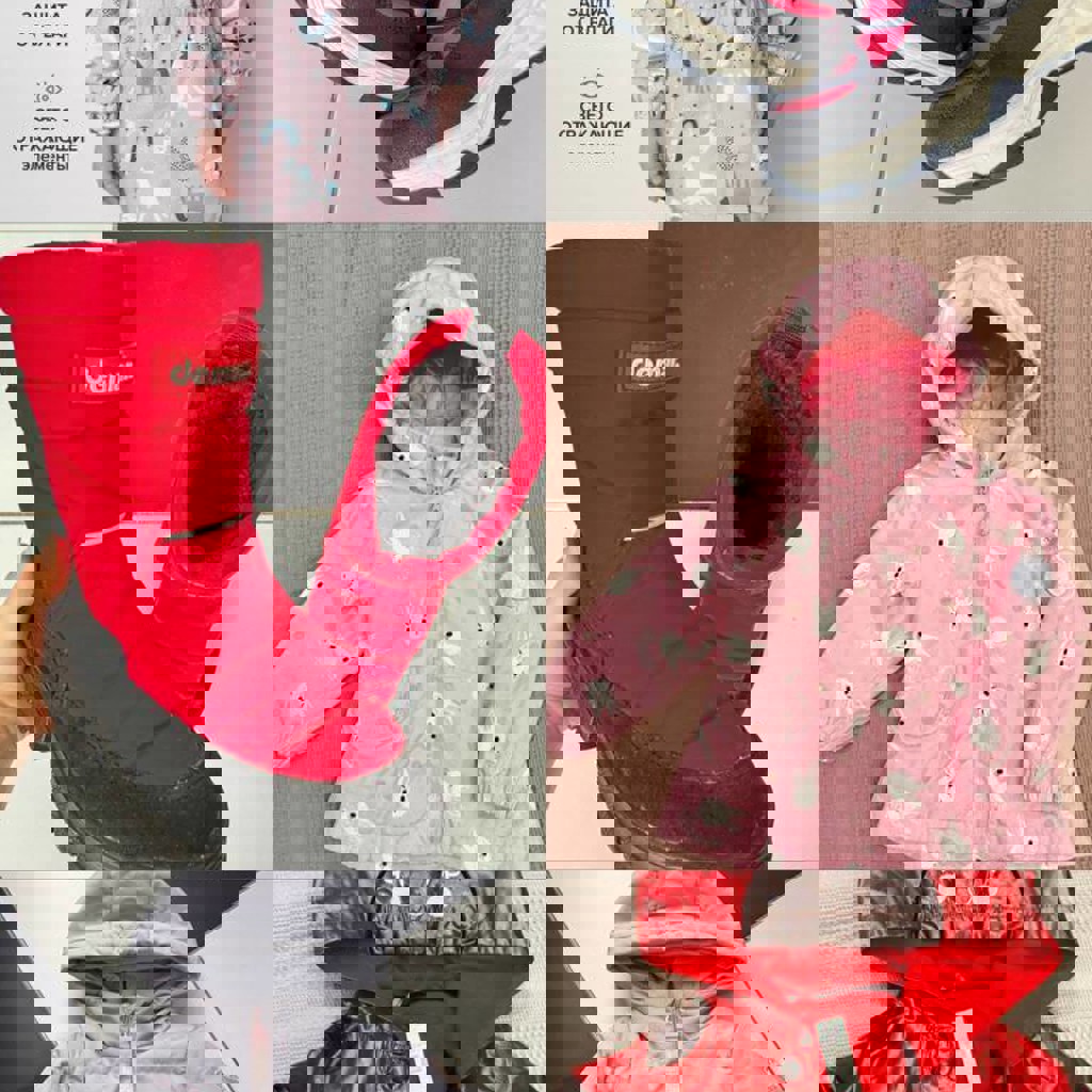 Красный дождевик