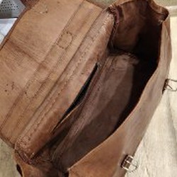 Винтажная кожаная сумка - фото 3