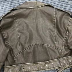 Кожаная куртка «Zara» - фото 4