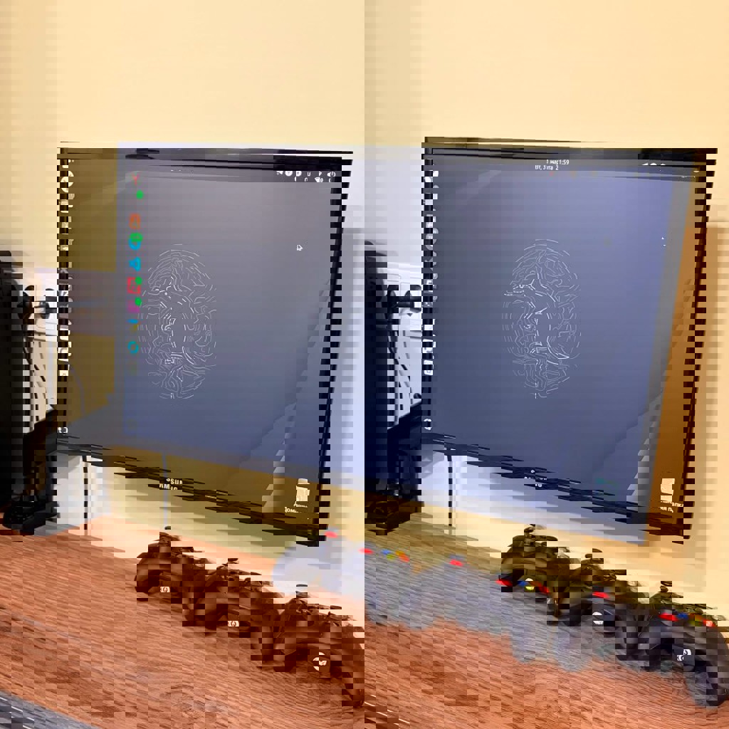 Монитор с держателем