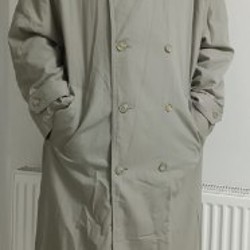 Винтажный мужской плащ - фото 2