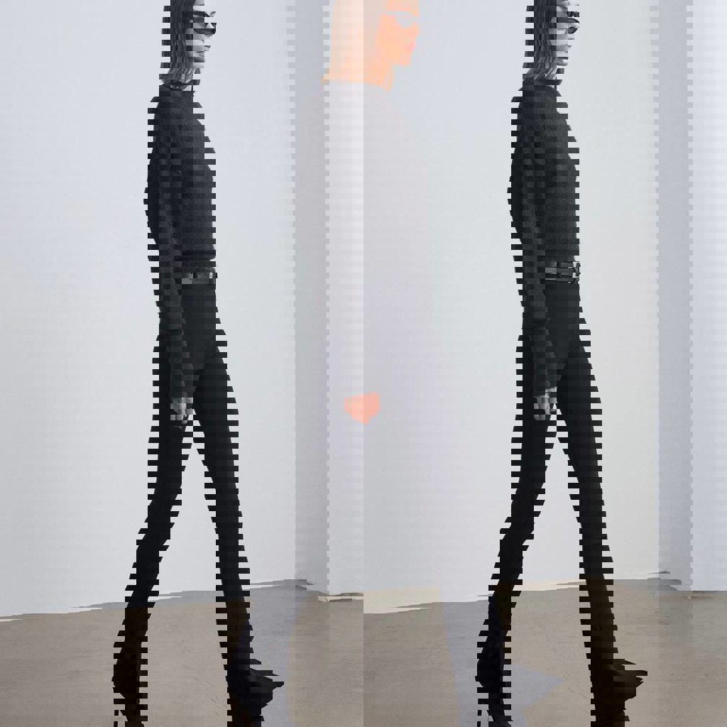 Леггинсы Клеш с разрезами