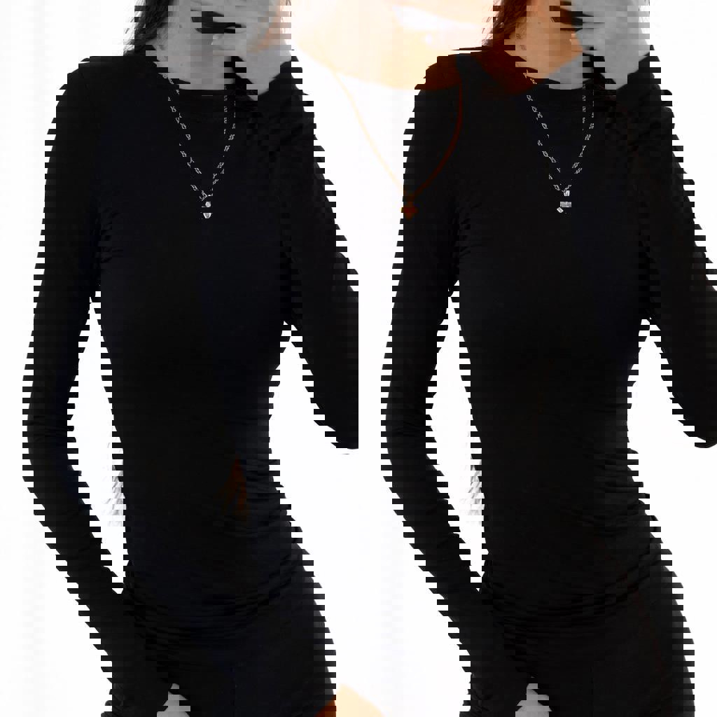 Женский лонгслив