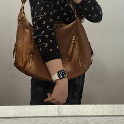 Сумка коричневая (маленькая) - фото 5