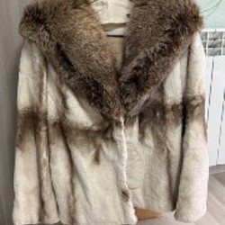 Шуба из стриженного меха бобрика - фото 2