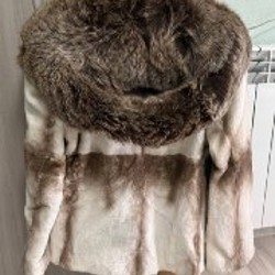 Шуба из стриженного меха бобрика - фото 3