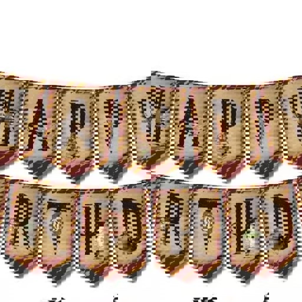 Растяжка Happy birthday