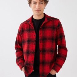 Рубашка из плотного хлопка - фото 6