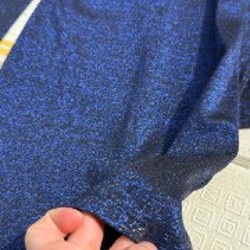 Платье синее блестящее - фото 7