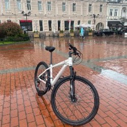 Велосипед серый европейский - фото 2