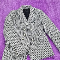 Женский жакет из твида - фото 4