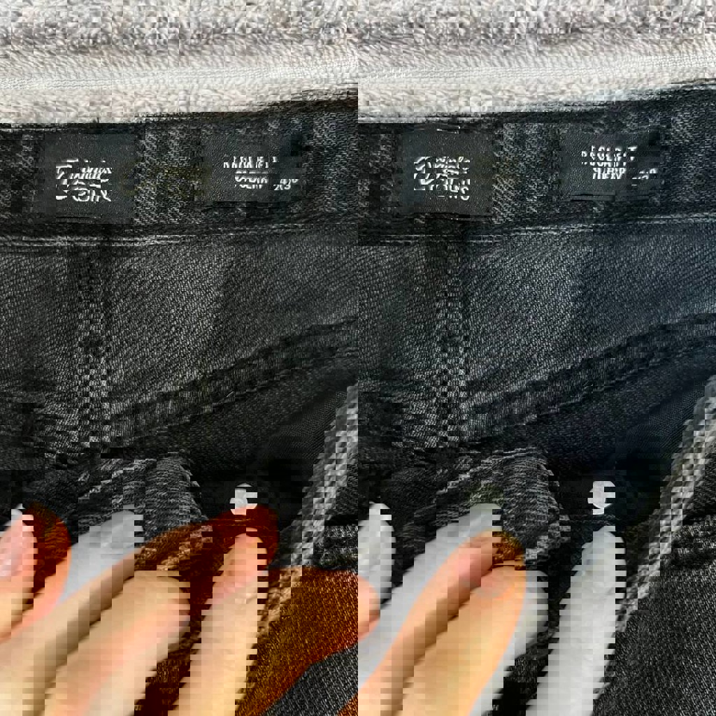 Брюки из экокожи