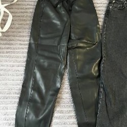 Брюки из экокожи - фото 2