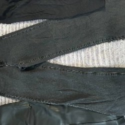 Брюки из экокожи - фото 3