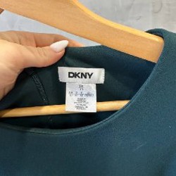 Темно зеленое платье - фото 3