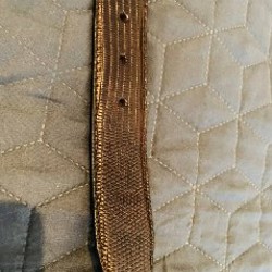 Ремень из кожи игуаны - фото 3