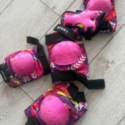 Самокат розовый - фото 3