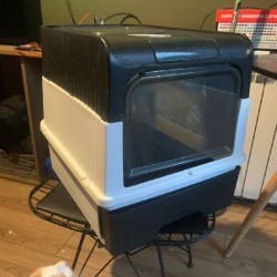 Закрытый кошачий лоток - фото 2