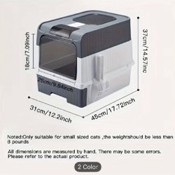 Закрытый кошачий лоток - фото 4