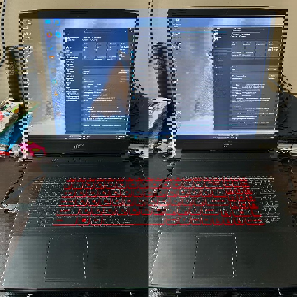 Игровой ноутбук MSI