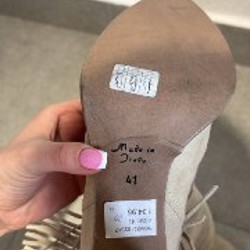 Замшевые сапоги в ковбойском стиле - фото 4