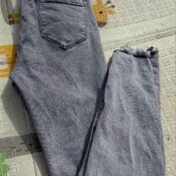 Джинсы серые Miss Bon - фото 2