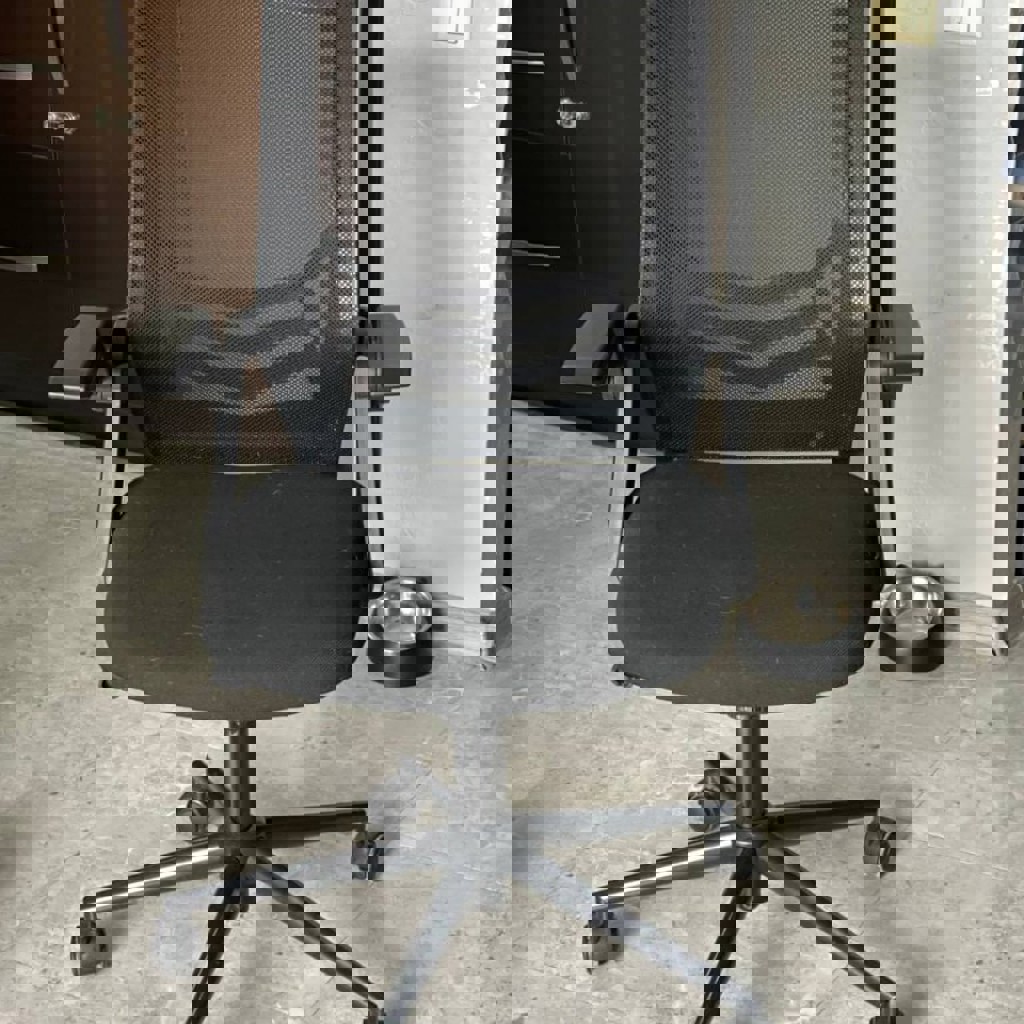 Стул ASPERUP black mesh