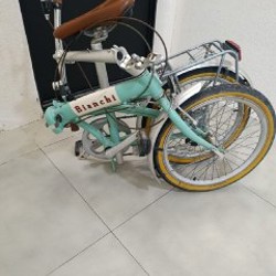 Винтажный складной велосипед Bianchi - фото 4