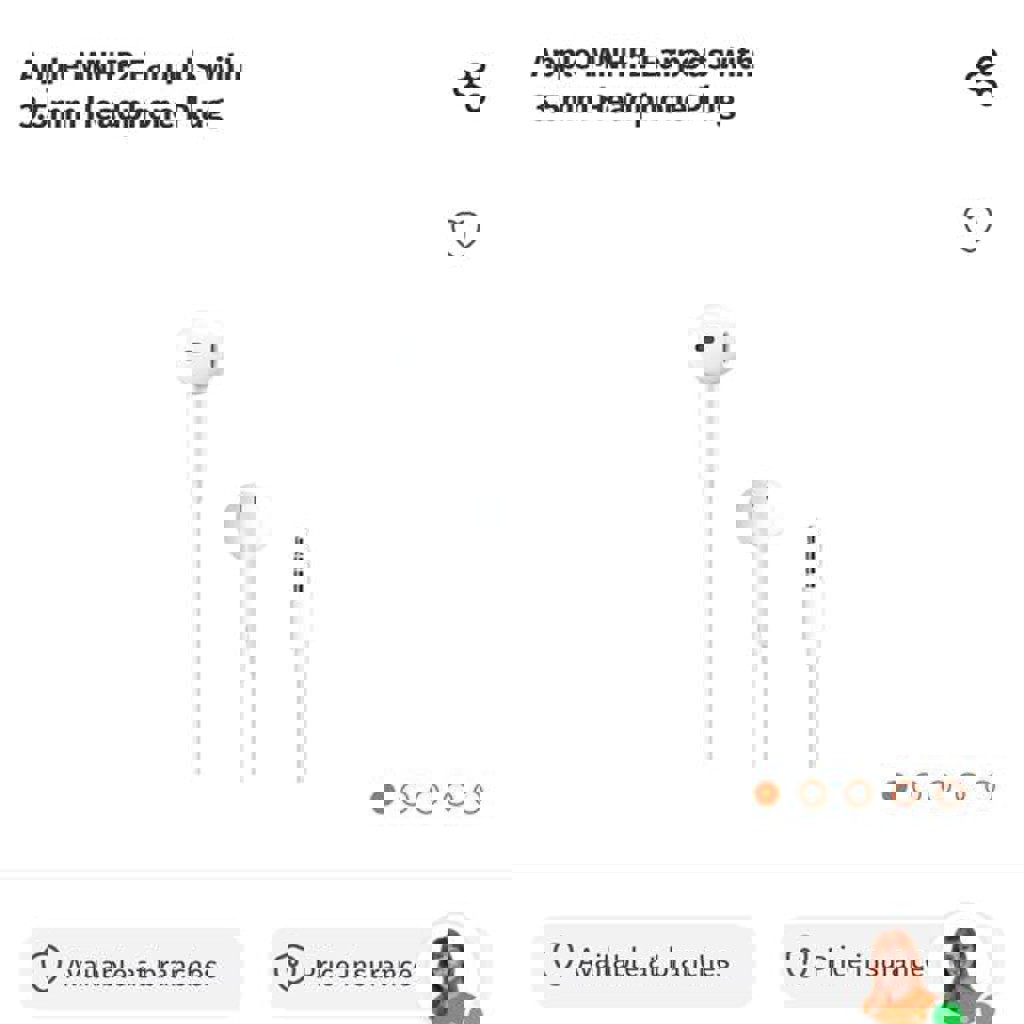 Наушники Earpods 3.5mm