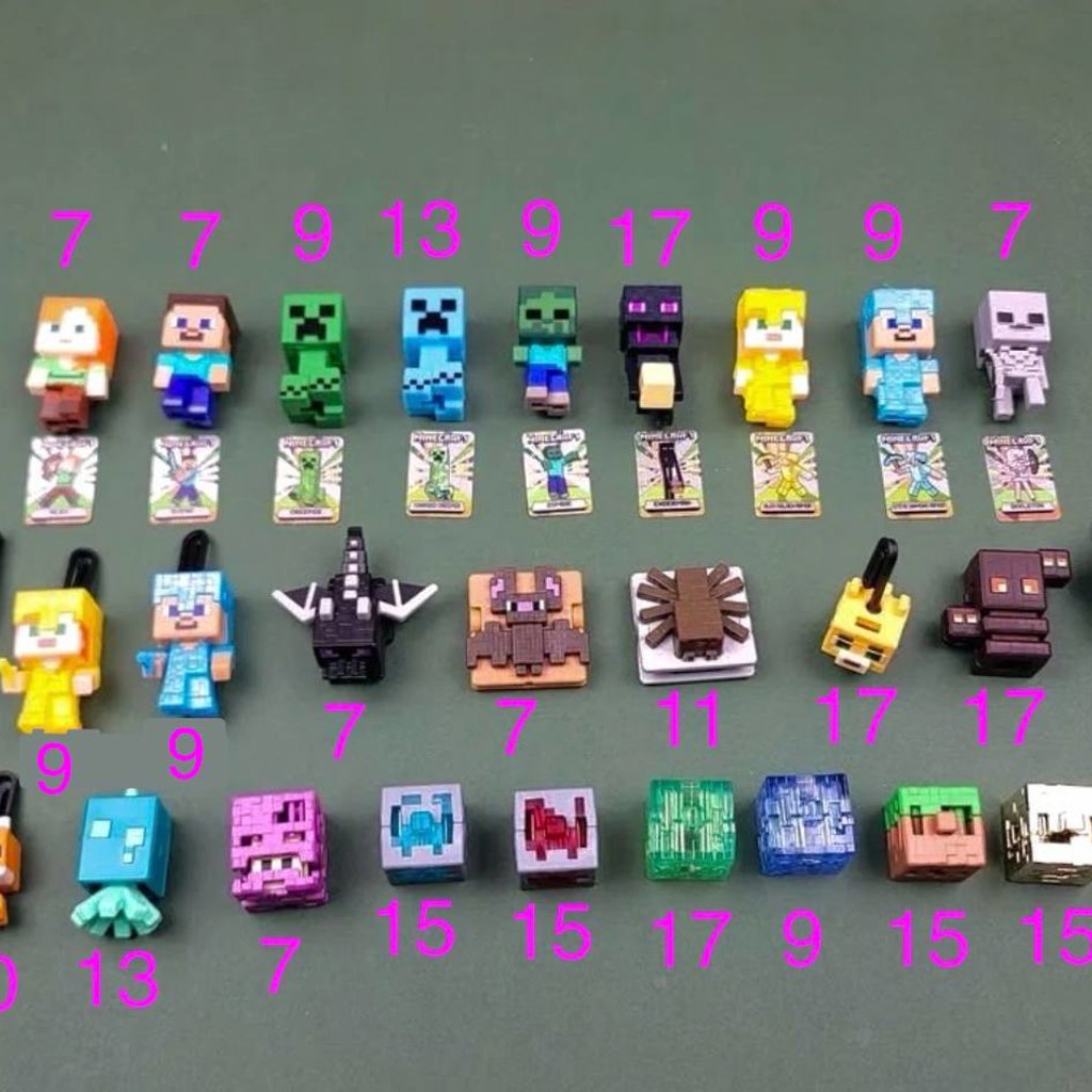 Фигурки Minecraft Kinder Joy