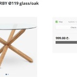 Обеденный стеклянный стол - фото 6