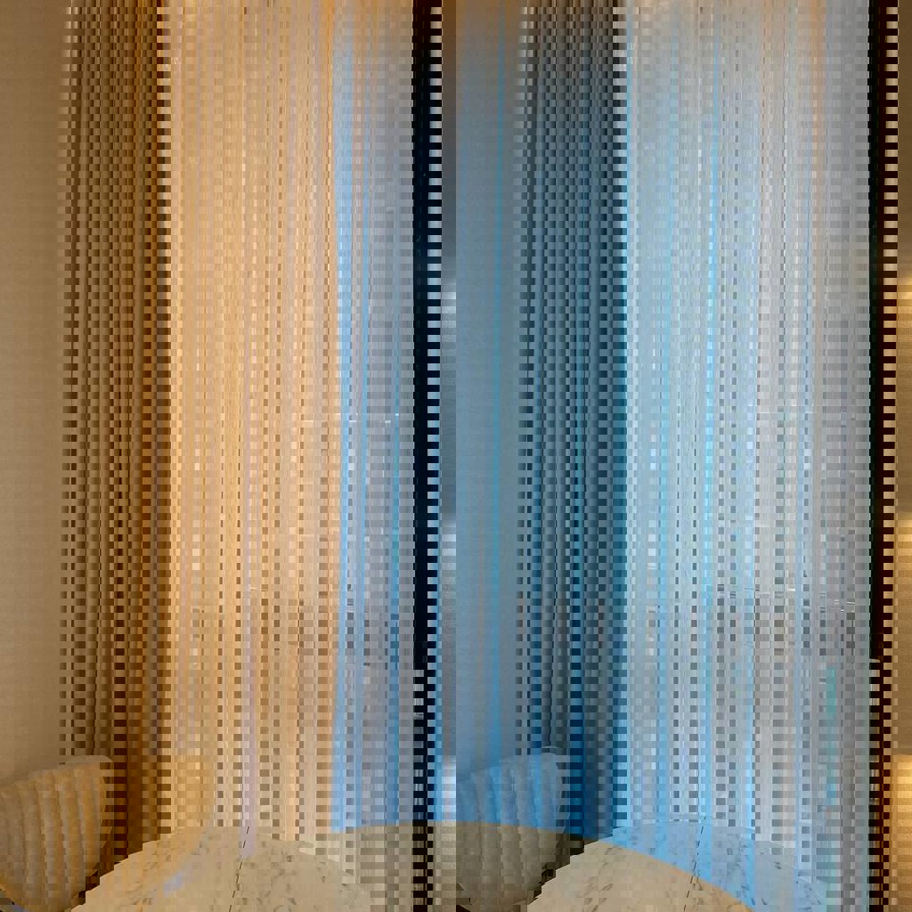 Шторы (портьера + тюль)