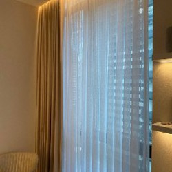 Шторы (портьера + тюль) - фото 2