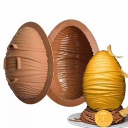 Силиконовая форма яйцо - фото 1