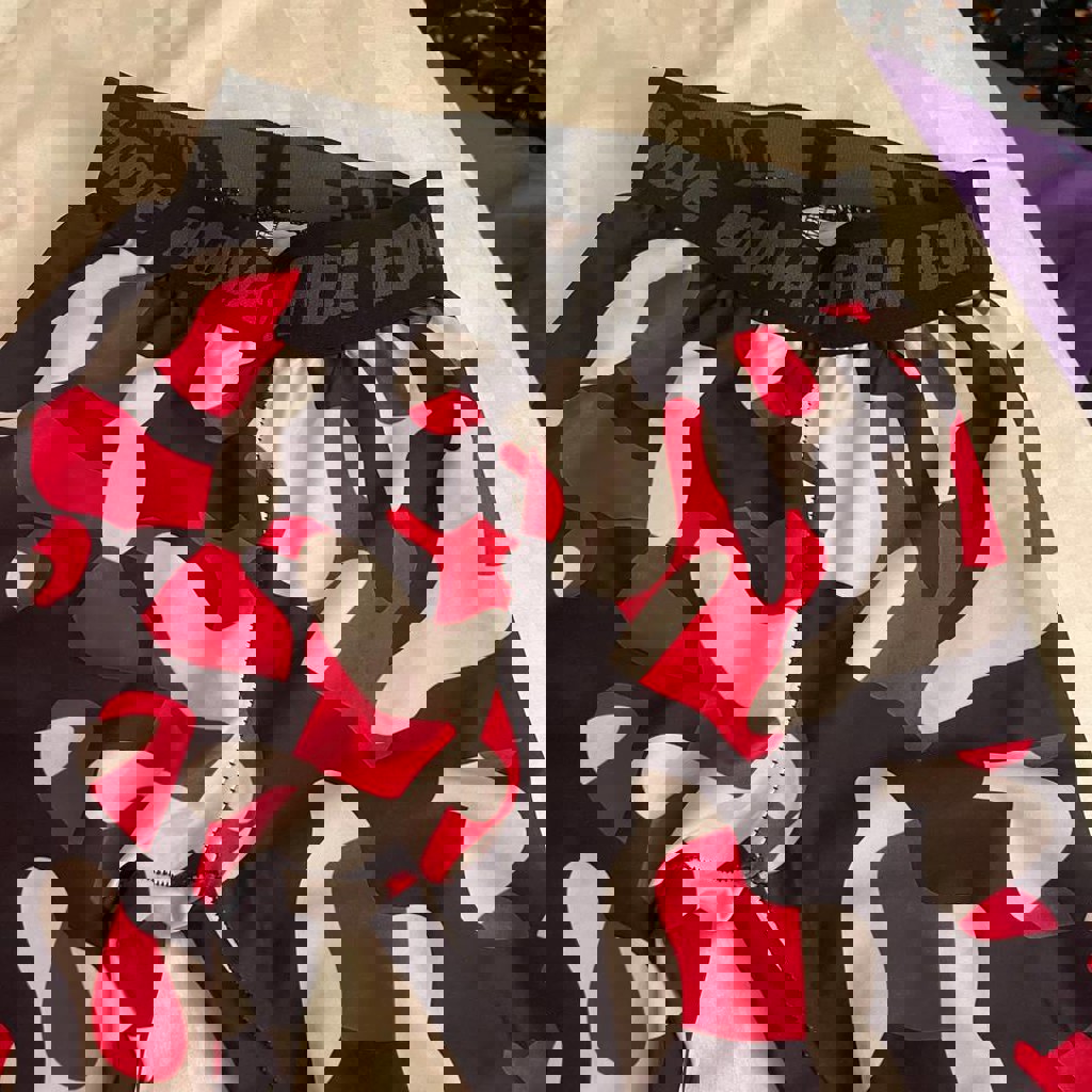 Леггинсы с камуфляжным узором