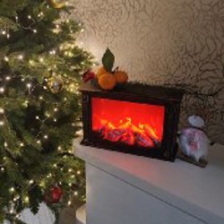 Ёлка с игрушками и гирляндой - фото 3