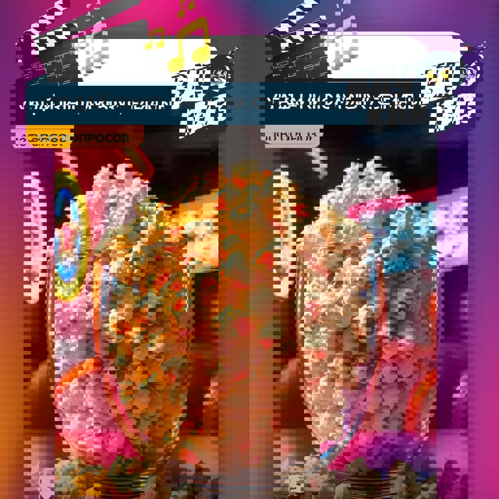 Угадай кино, музыку, сериалы. 100 вопросов