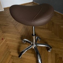 Ортопедический стул седло черный - фото 1