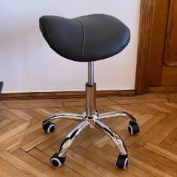 Ортопедический стул седло черный - фото 2