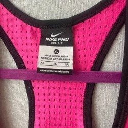 Майка Nike (оригинал) розовая - фото 5