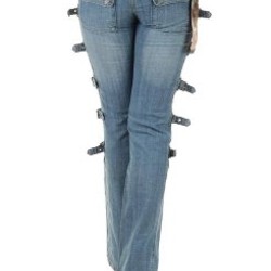 Джинсы-клеш женские - фото 2