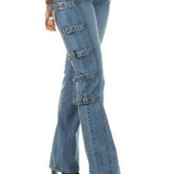 Джинсы-клеш женские - фото 3