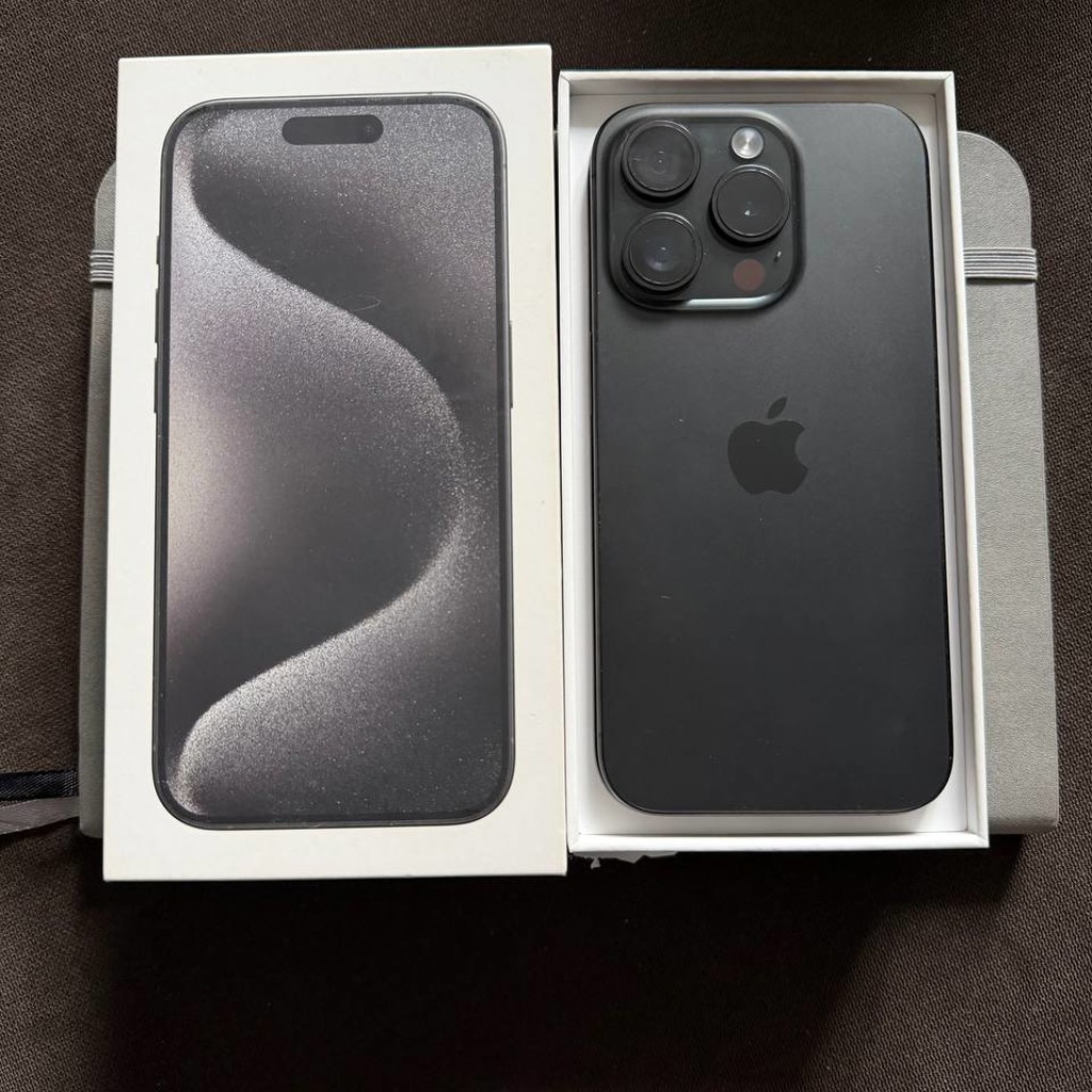 IPhone 15 Pro Black Titanium
