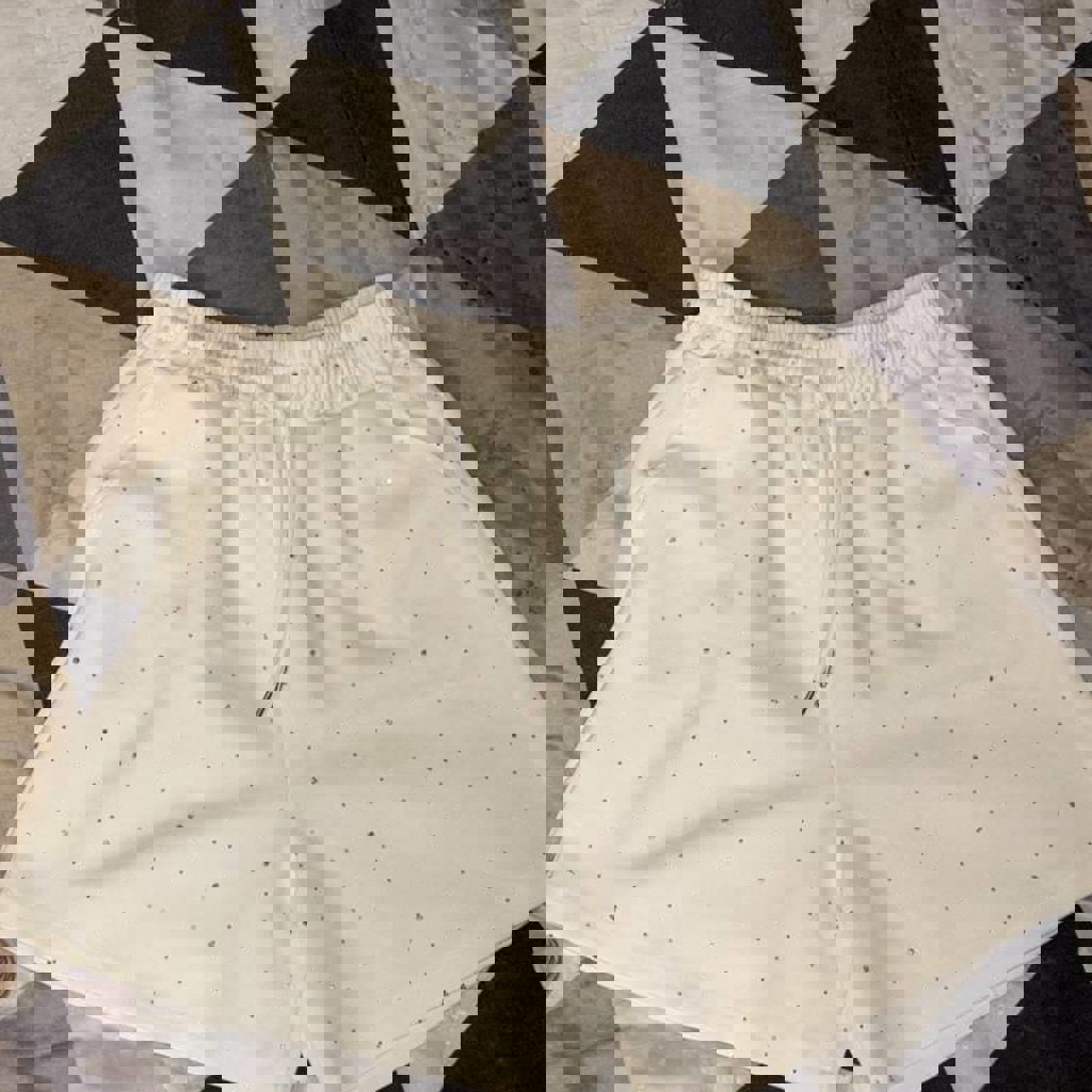 Летние шортики в стразах